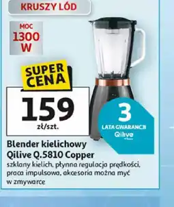 Auchan Blender kielichowy Qilive Q.5810 Copper oferta