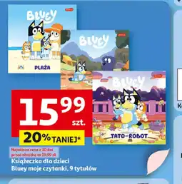 Auchan Książeczka dla dzieci Bluey oferta