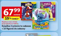 Książka: Czytanie to zabawa + 10 figurek do zabawy