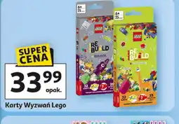 Auchan Karty Wyzwań Lego oferta