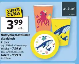 Auchan Naczynia plastikowe dla dzieci oferta