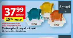 Auchan Zestaw piknikowy dla 4 osób Actuel oferta