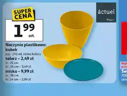 Auchan Naczynia plastikowe Actuel oferta