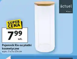 Auchan Pojemnik Rio na płatki kosmetyczne oferta
