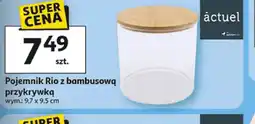 Auchan Pojemnik Rio z bambusową przykrywką oferta