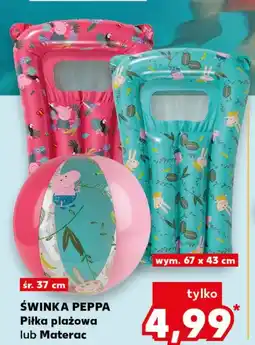 Kaufland Piłka plażowa Świnka Peppa oferta
