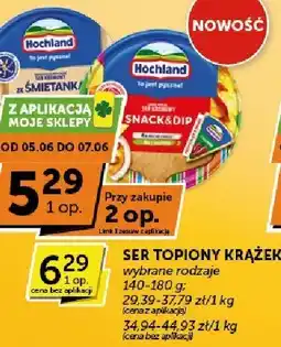 Groszek Ser topiony krążek Hochland wybrane rodzaje oferta
