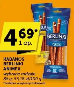Groszek Kabanos Berlinki Animex wybrane rodzaje oferta