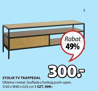 JYSK Stolik TV Trappedal oferta