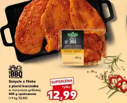 Kaufland Szycle z fileta z piersi kurczaka w marynacie grillowej 400 g opakowanie oferta