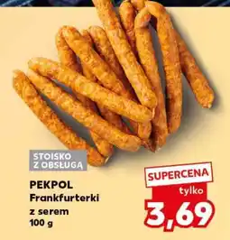 Kaufland PEKPOL Frankfurterki z serem oferta