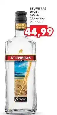Kaufland STUMBRAS wódka oferta