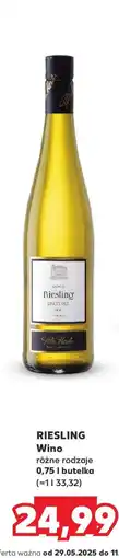Kaufland Riesling oferta