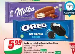 Dino Lody na patyku Oreo, Milka, Lion oferta