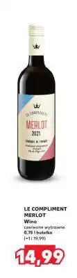 Kaufland LE COMPLIMENT MERLOT oferta