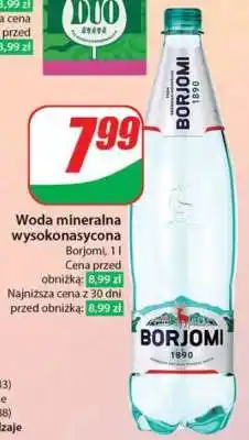 Dino Woda mineralna wysokonasycona Borjomi, 1 l oferta