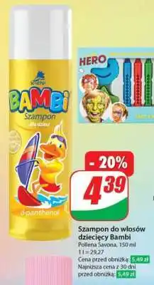 Dino Szampon do włosów dziecięcy Bambi oferta
