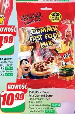 Dino Żelki Fast Food Mix Gummi Zone oferta