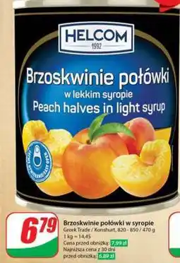 Dino Brzoskwinie połówki w syropie oferta