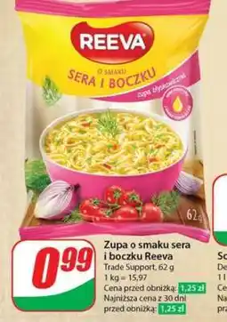 Zupa o smaku sera i boczku Reeva