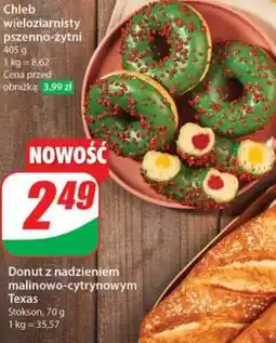 Dino Donut z nadzieniem malinowo-cytrynowym Texas oferta