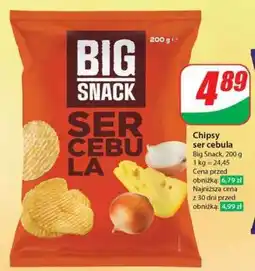 Dino Chipsy ser cebula oferta