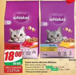 Dino Sucha karma dla kota WHISKAS oferta