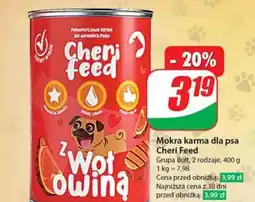 Dino Mokra karma dla psa Cheri Feed oferta