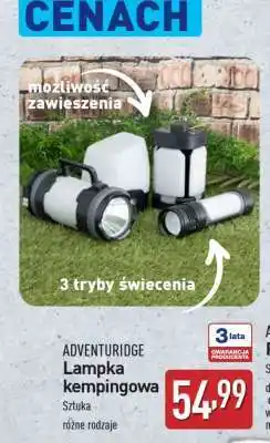 ALDI ADVENTURIDGE Lampka kempingowa oferta