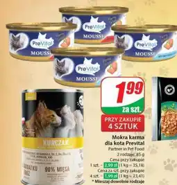 Dino Mokra karma dla kota PreVital oferta