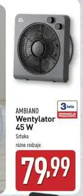 ALDI AMBIANO Wentylator 45 W oferta