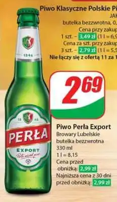 Dino Piwo PERŁA EXPORT oferta