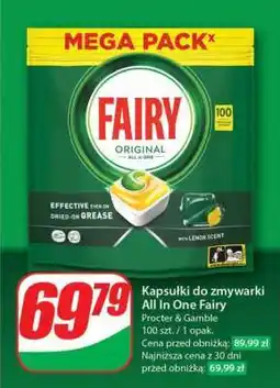 Dino Kapsułki do zmywarki All in One Fairy oferta