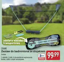 ALDI CRANE Zestaw do badmintona ze stojakiem oferta