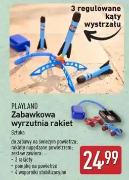 ALDI PLAYLAND Zabawka wyrzutnia rakiet oferta