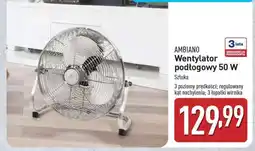 ALDI AMBIANO Wentylator podłogowy 50 W oferta
