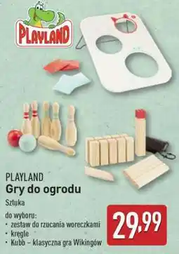 ALDI PLAYLAND Gry do ogrodu oferta