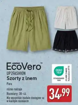 ALDI Szorty z lnem oferta