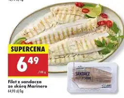 Biedronka Filet z sandacza ze skórą Marinero oferta