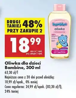 Biedronka Oliwka dla dzieci Bambino, 300 ml oferta