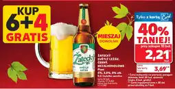 Kaufland Žatecký světlý ležák, černý, bezalkoholowe piwo oferta