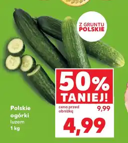 Kaufland Polskie ogórki luzem oferta