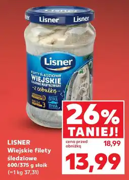 Kaufland LISNER Wiejskie filety śledziowe oferta