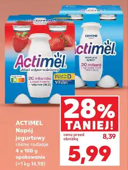 Kaufland Actimel napój jogurtowy oferta