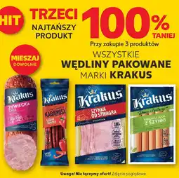 Kaufland Wszystkie wędliny pakowane marki Krakus oferta
