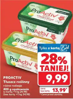 Kaufland Proactiv tłuszcz roślinny oferta