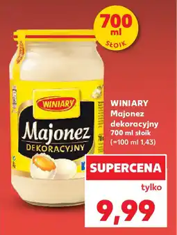 Kaufland Winiary majonez dekoracyjny oferta