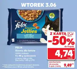 Kaufland Felix karma dla kotów oferta