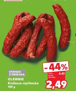 Kaufland Olewnik kiełbasa myśliwska oferta