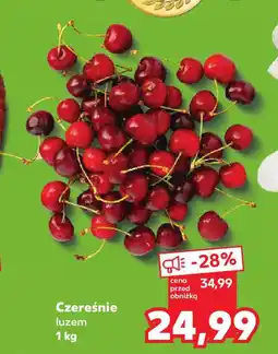 Kaufland Czereśnie luzem oferta